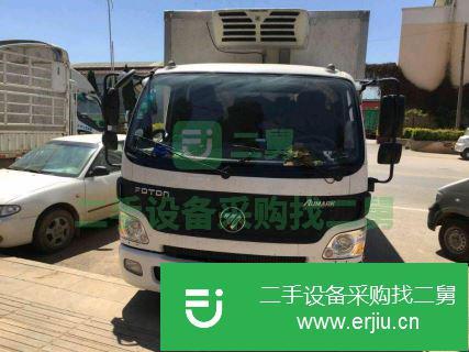云南出售二手福田歐馬可141馬力冷藏車(chē)