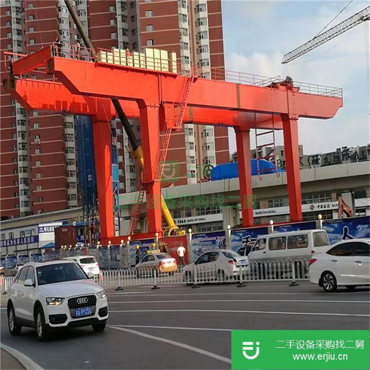 山東出售二手雙主梁龍門吊