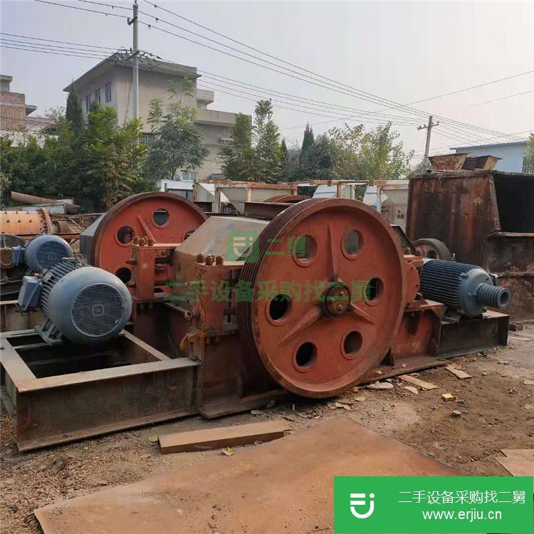 河南出售二手800/1000對輥制砂機