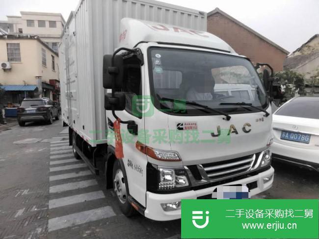 江蘇出售二手江淮帥鈴4.2米廂式貨車