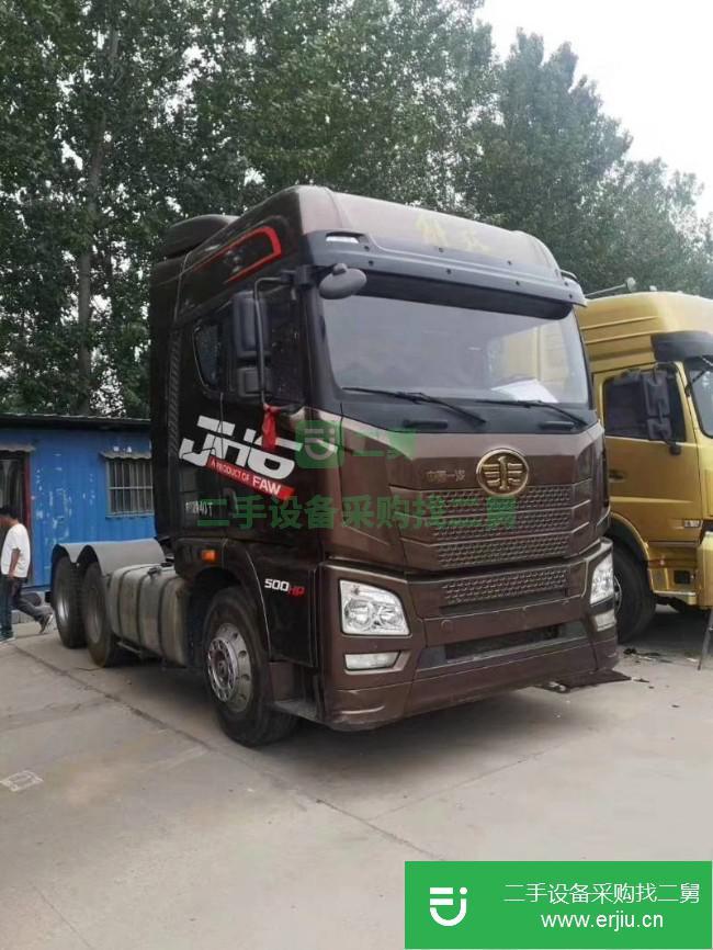 山東出售二手一汽解放牽引車