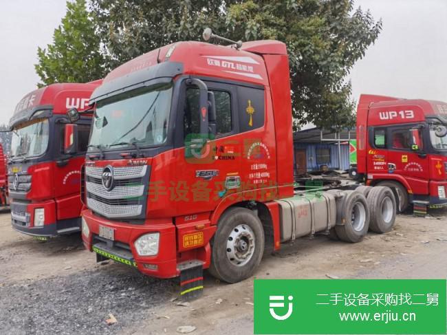 山東出售二手福田歐曼牽引車