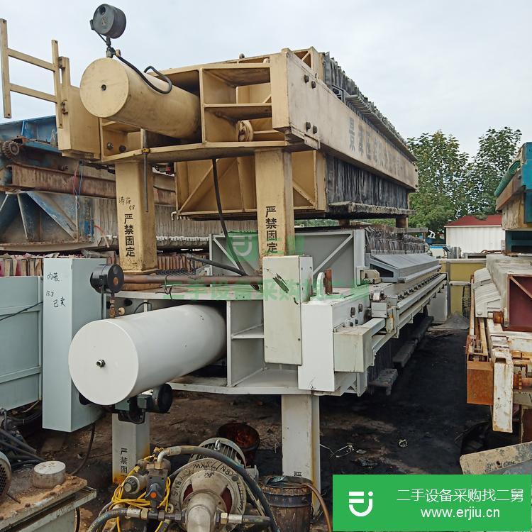山東出售二手廂式高壓隔膜壓濾機