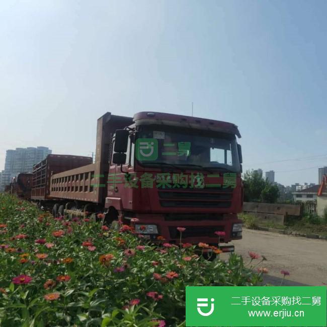 江蘇出售二手陜汽重卡8米6自卸車