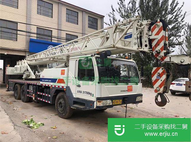 河南出售二手中聯重科QY25V542.1汽車吊保險齊全