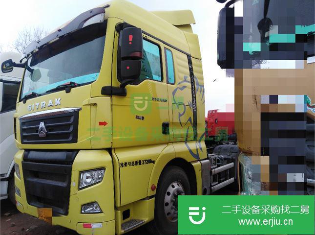 云南出售二手中國重汽重卡540馬力牽引車