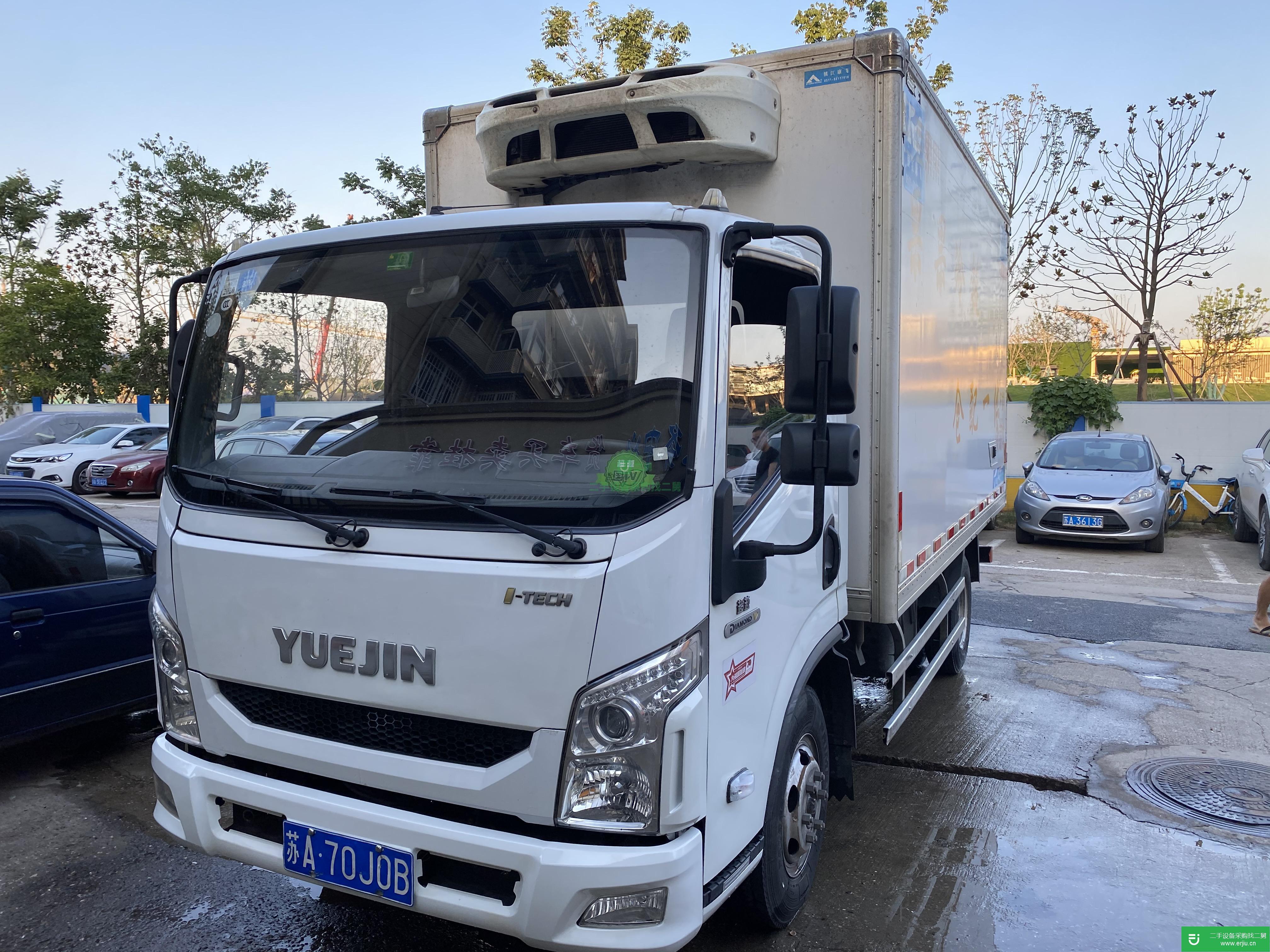 江蘇出售二手上汽躍進130馬力貨車