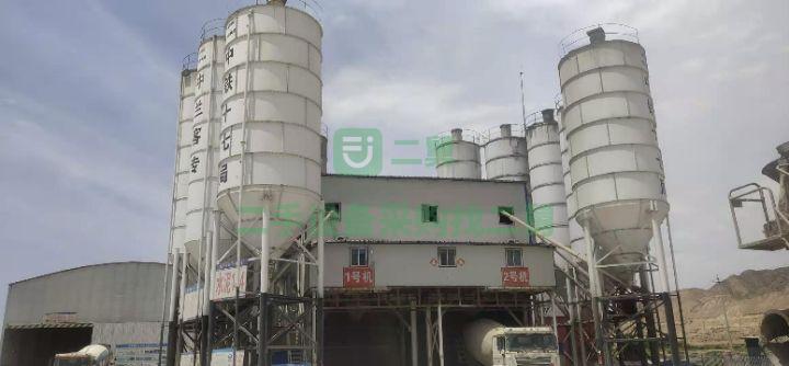 出售江蘇華星雙線120攪拌站，米科思主機(jī)博碩系統(tǒng)