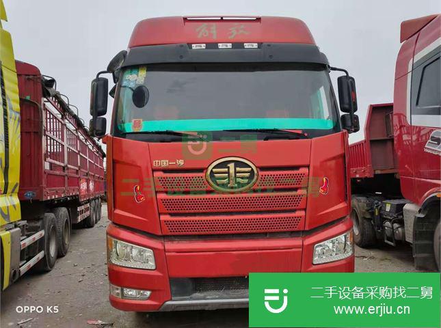 江西出售二手一汽解放J6P國五500馬力半掛車