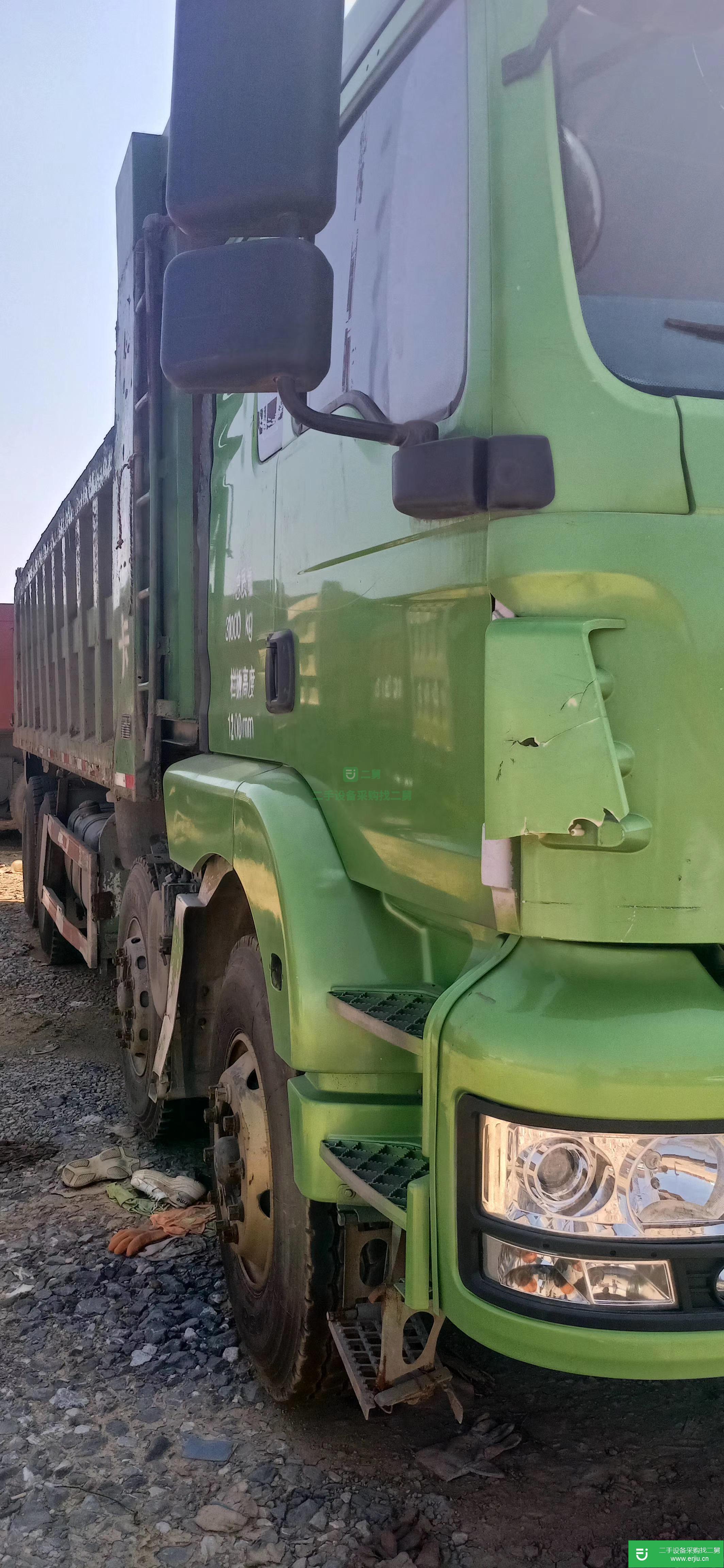 江西出售二手陜汽重卡300馬力自卸車