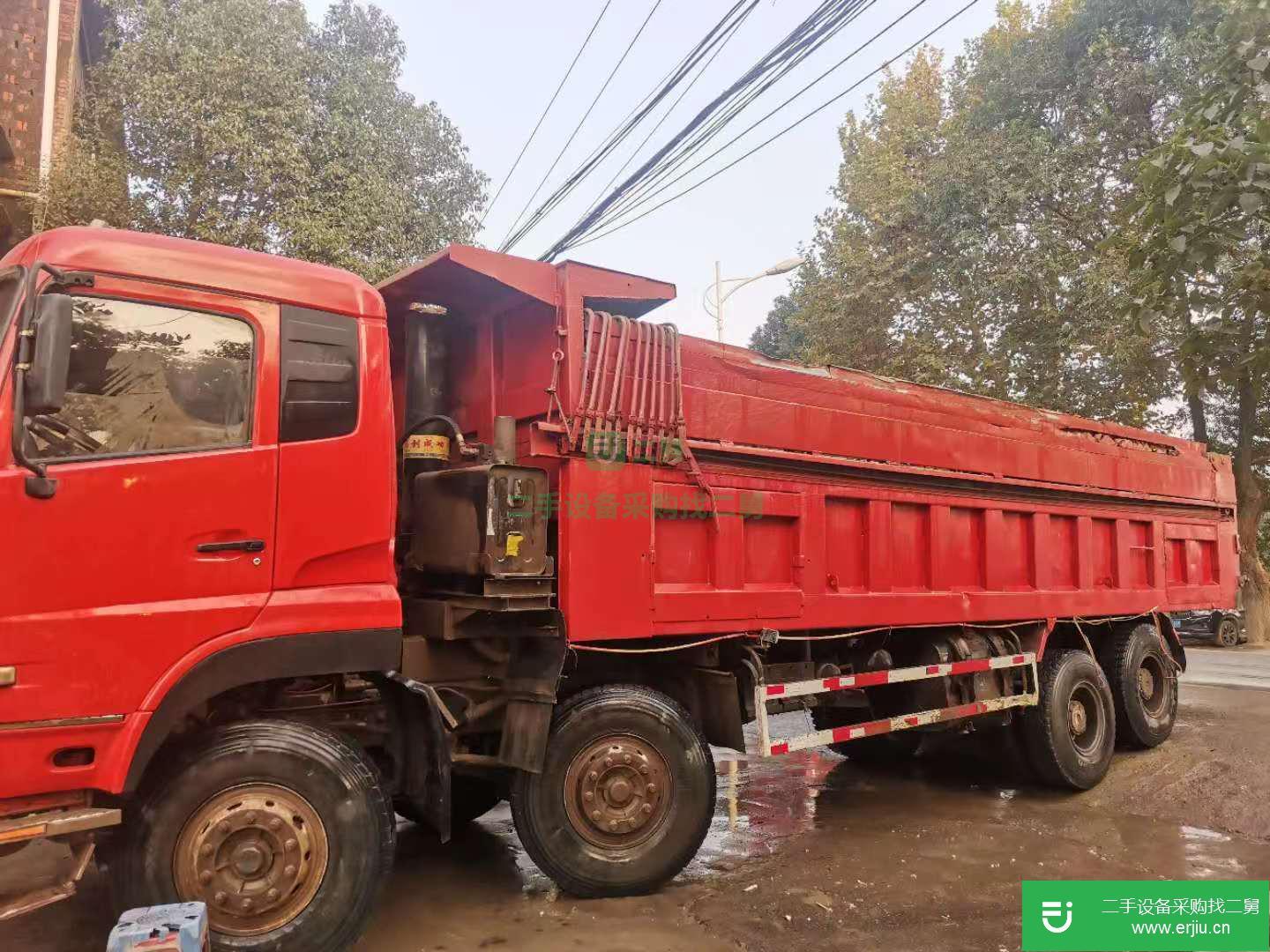 湖北出售二手東風375馬力自卸車
