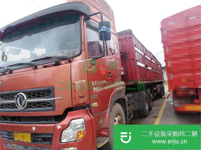 云南出售二手東風天龍375馬力半掛車