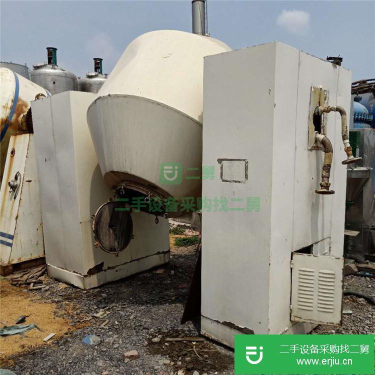 山東出售二手2噸雙錐回轉干燥機