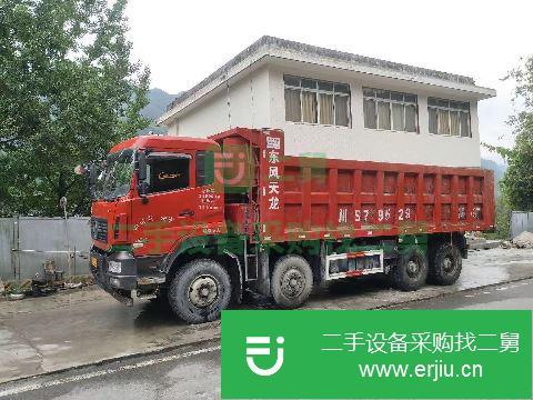 四川出售二手東風大力神重卡385馬力前六后六自卸車車況良好