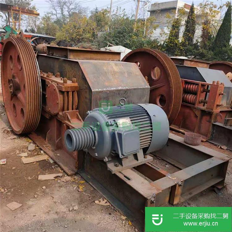 河南出售二手800/1000對輥制砂機