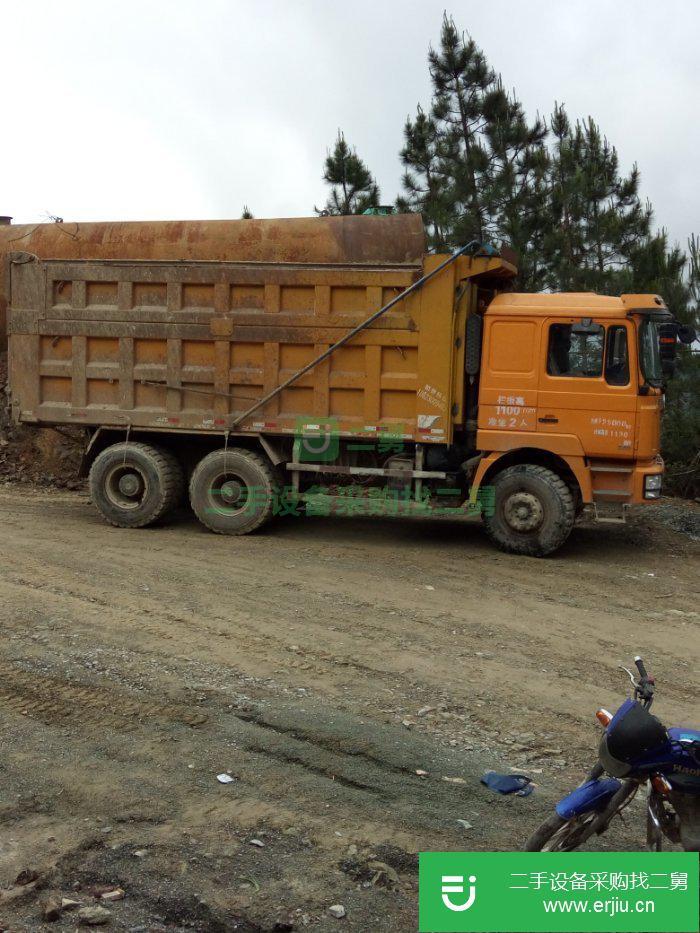 貴州出售二手陜汽重卡340馬力自卸車