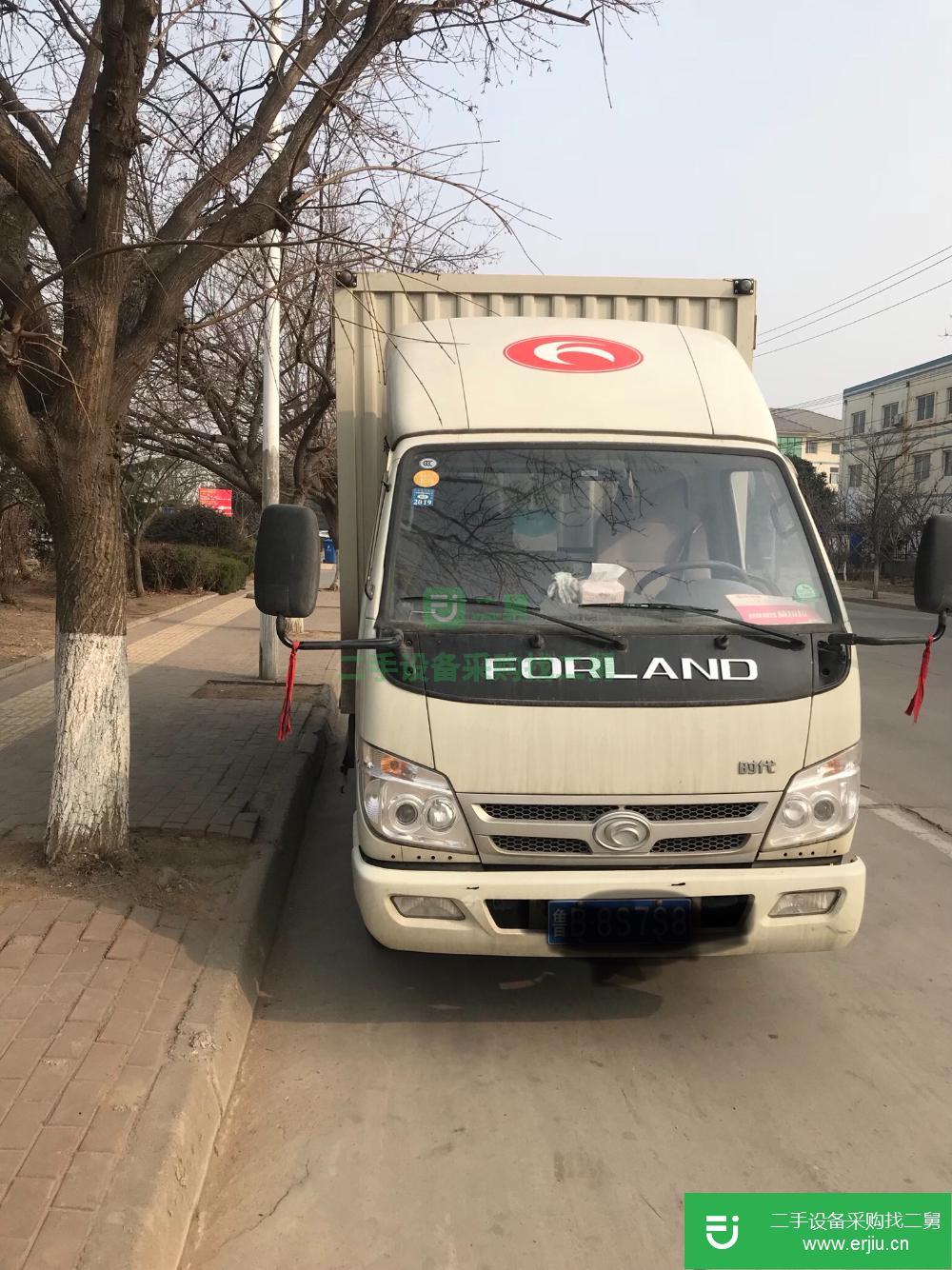 山東出售二手江淮箱式貨車