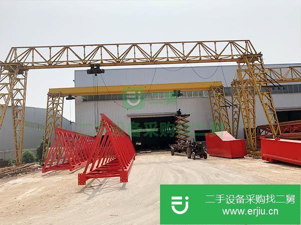 廣東出售二手路港80T-24M-9M龍門吊
