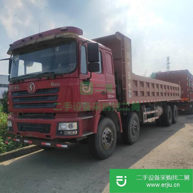 江蘇出售二手陜汽重卡8米6自卸車