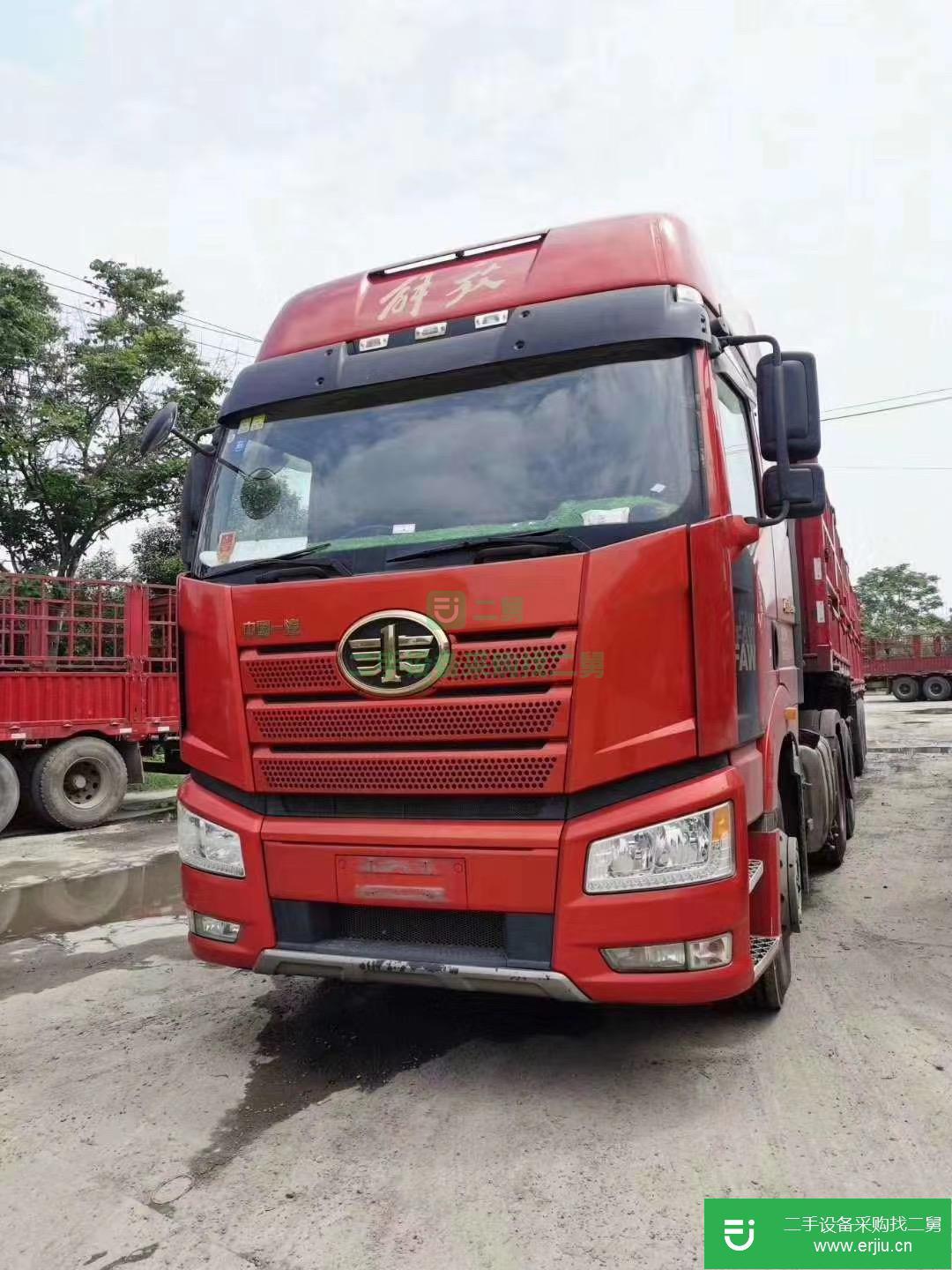 江西出售二手一汽解放500馬力半掛車