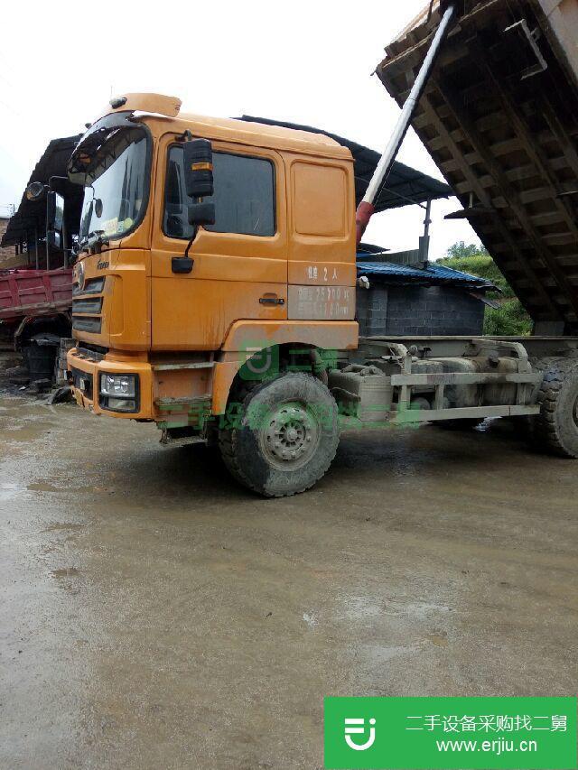 貴州出售二手陜汽重卡340馬力自卸車