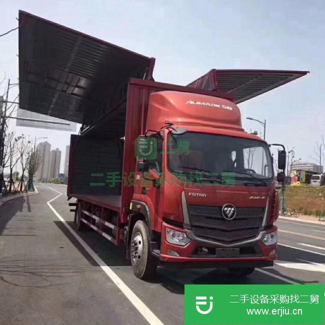 新疆出售二手福田歐馬可廂式貨車