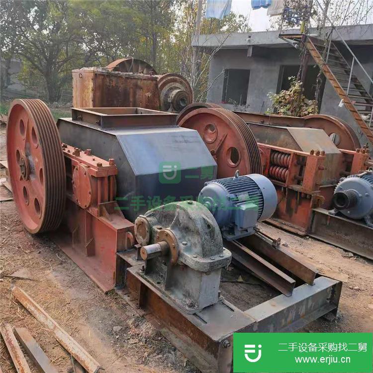 河南出售二手800/1000對輥制砂機