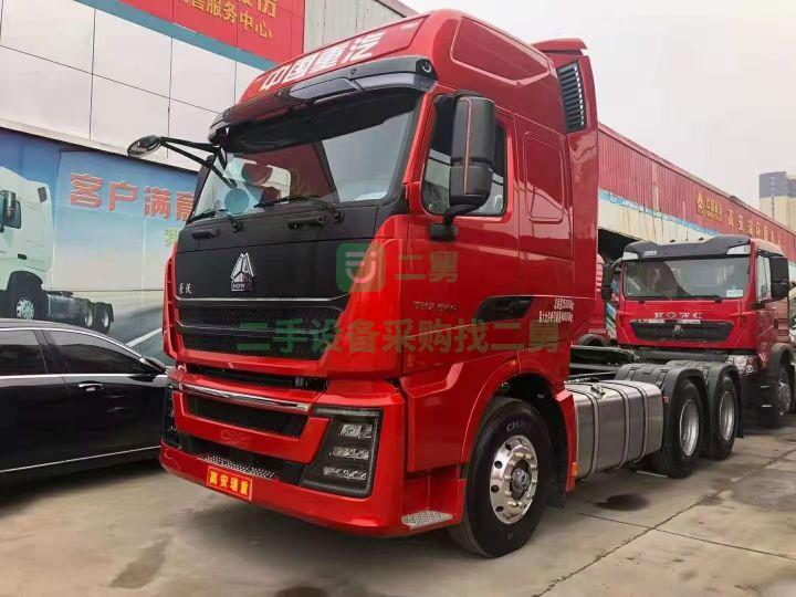 出售豪沃TH7牽引車540馬力帶液緩