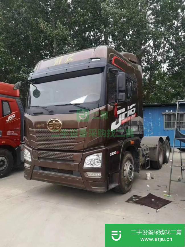 山東出售二手一汽解放牽引車