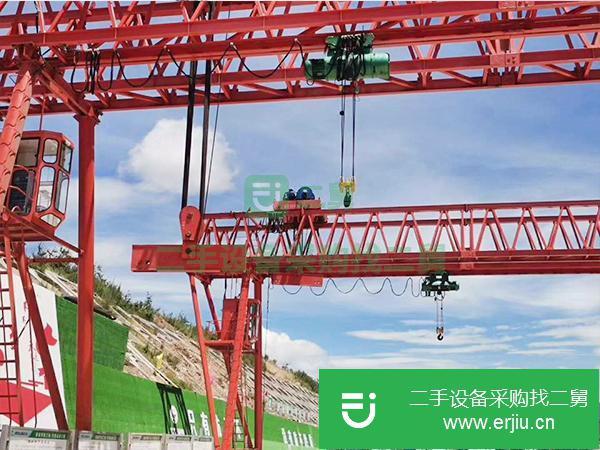 廣東出售二手門式80T-24M-9M龍門吊