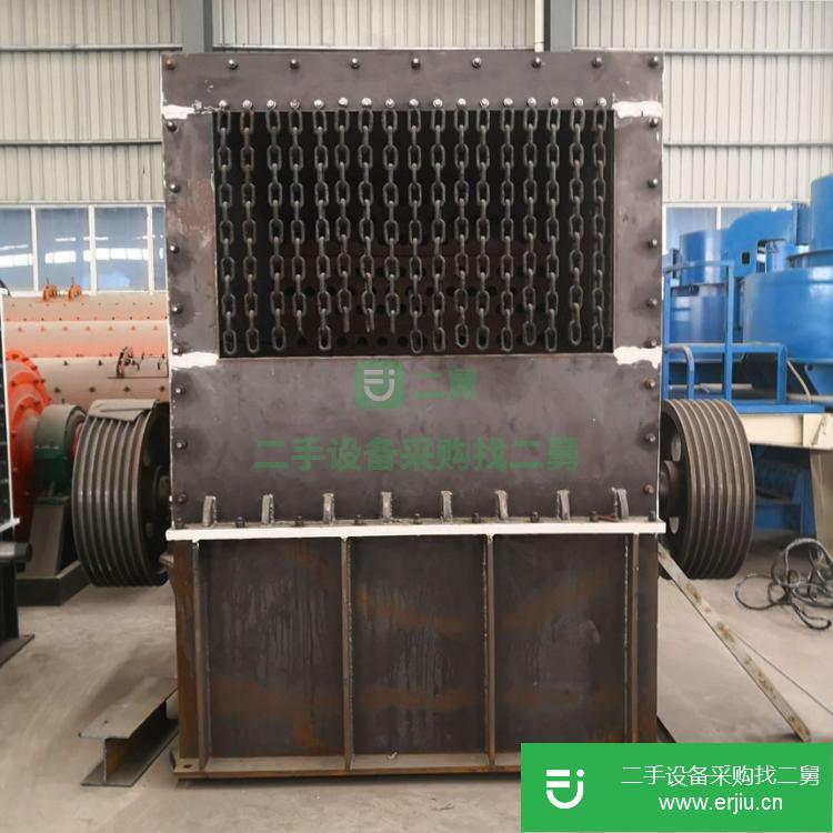 河南出售二手移動式方箱粉碎機