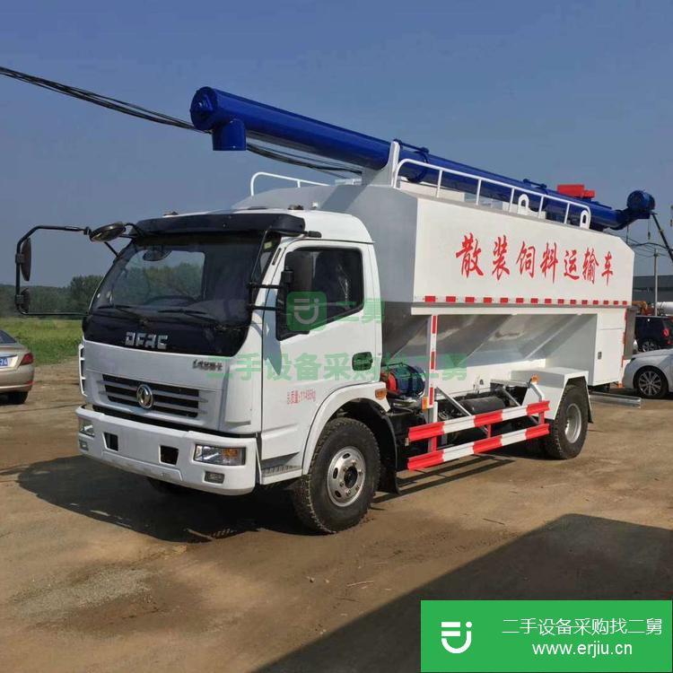 山東出售二手東風散裝飼料運輸車