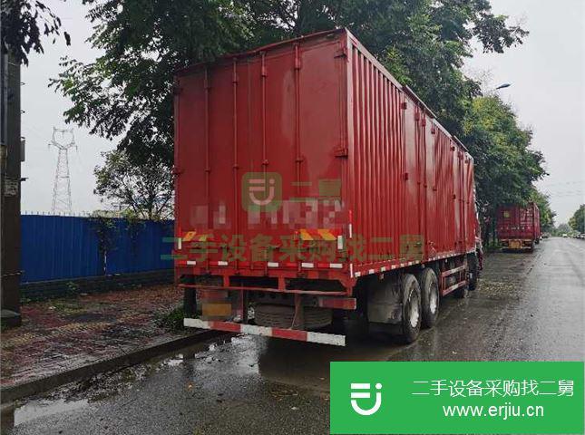 四川出售二手東風天龍350馬力箱式貨車