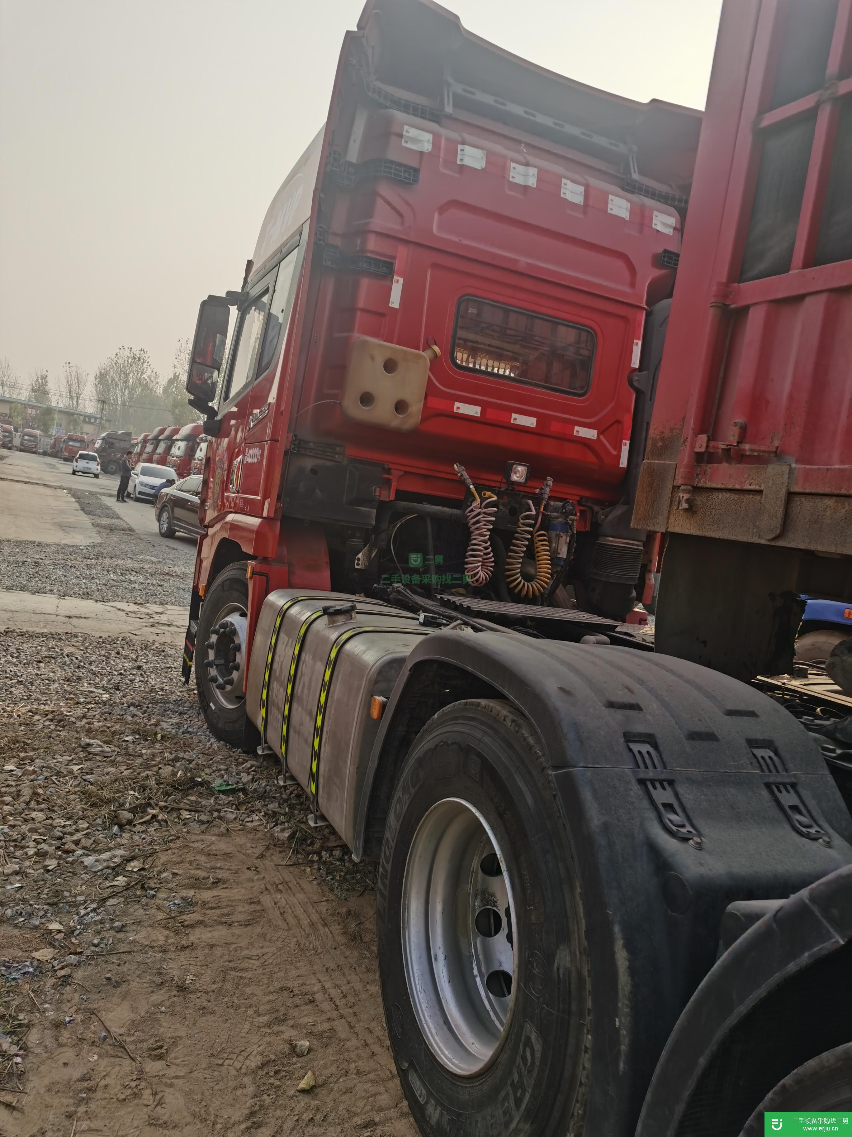 山東出售二手陜汽重卡550馬力半掛車