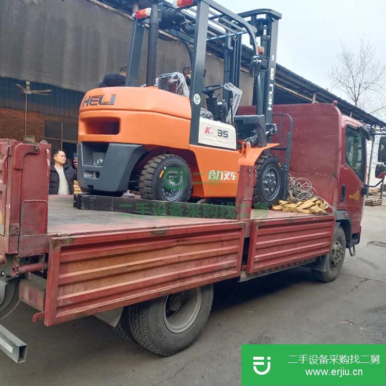 河南出售二手寶驪電動叉車