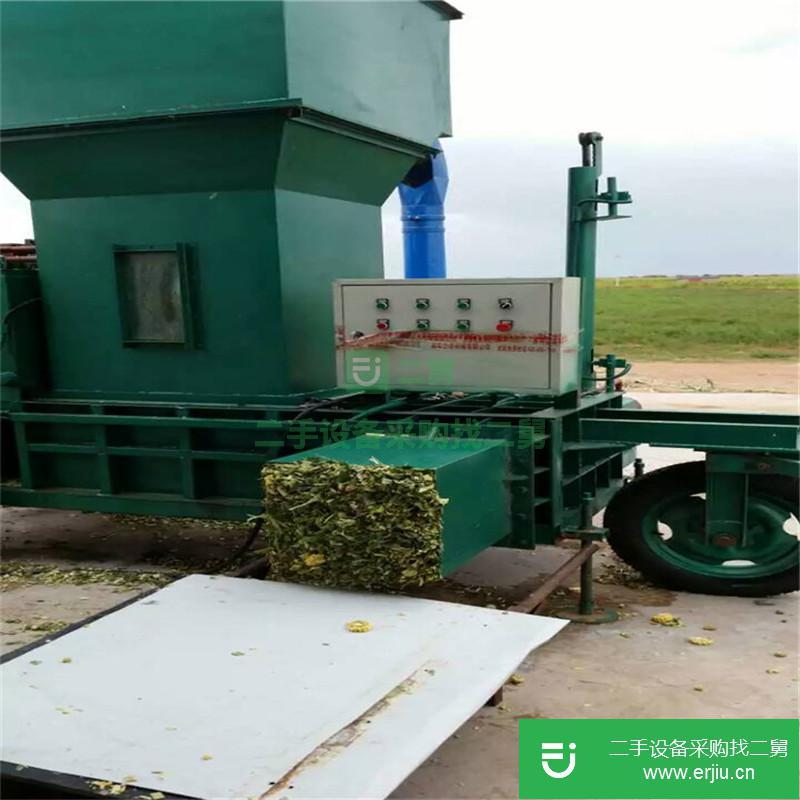 山東出售二手QZD-150飼草青儲打包機