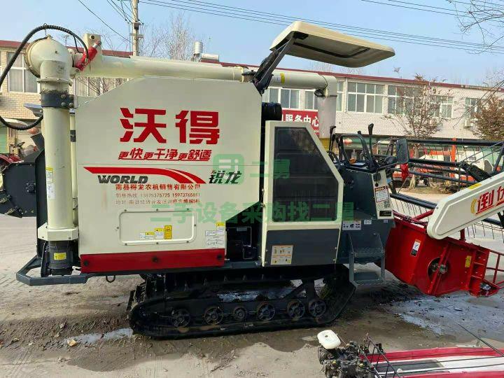 安徽出售二手的沃得收割機(jī)常柴112馬力