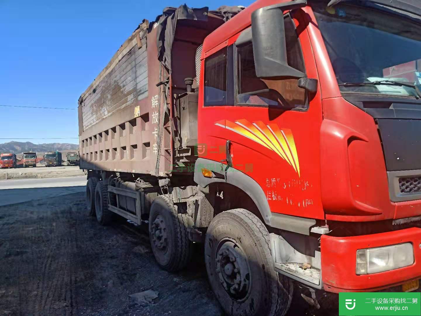 河北出售二手青島解放自卸車