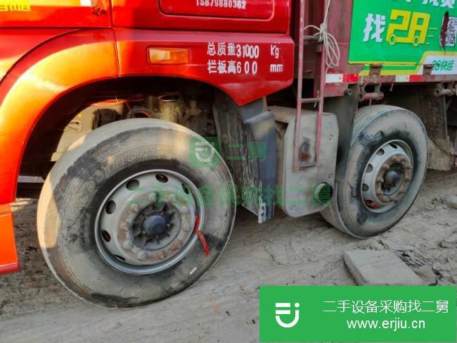 江西出售二手一汽解放9.6米高欄前四后八貨車