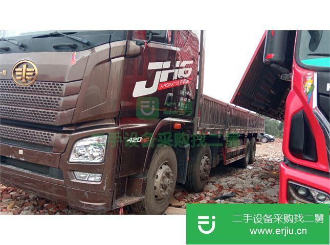 廣西出售二手解放前4后8420馬力平板車