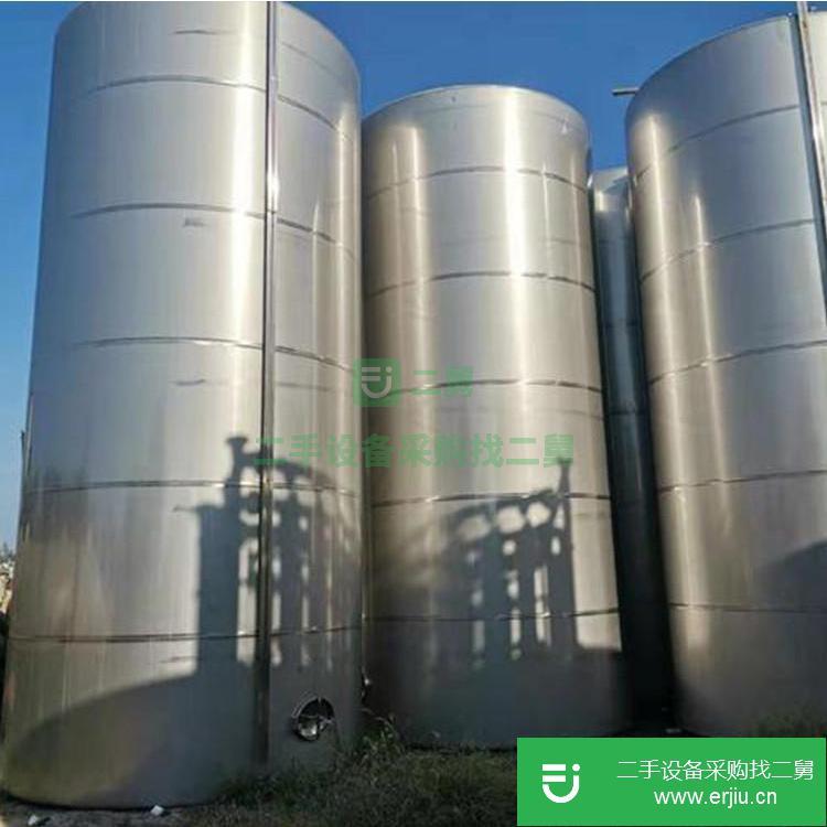 山東出售二手立式不銹鋼儲罐