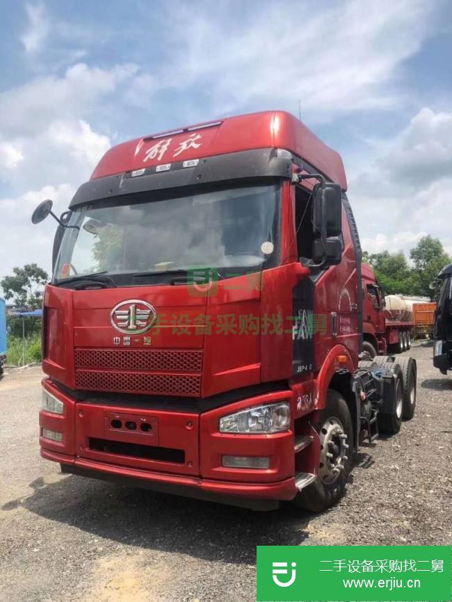 廣東出售二手一汽解放牽引車