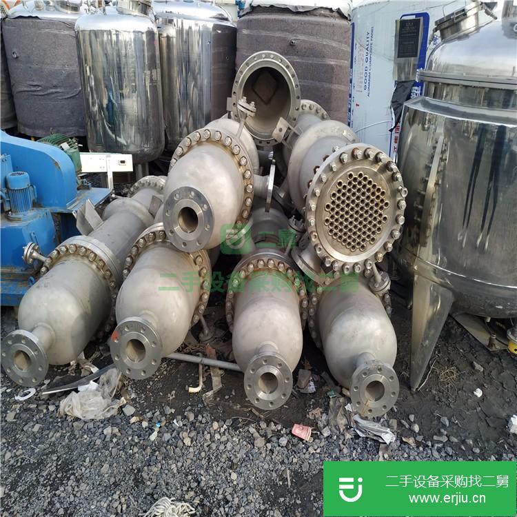 山東出售二手高壓列管冷凝器