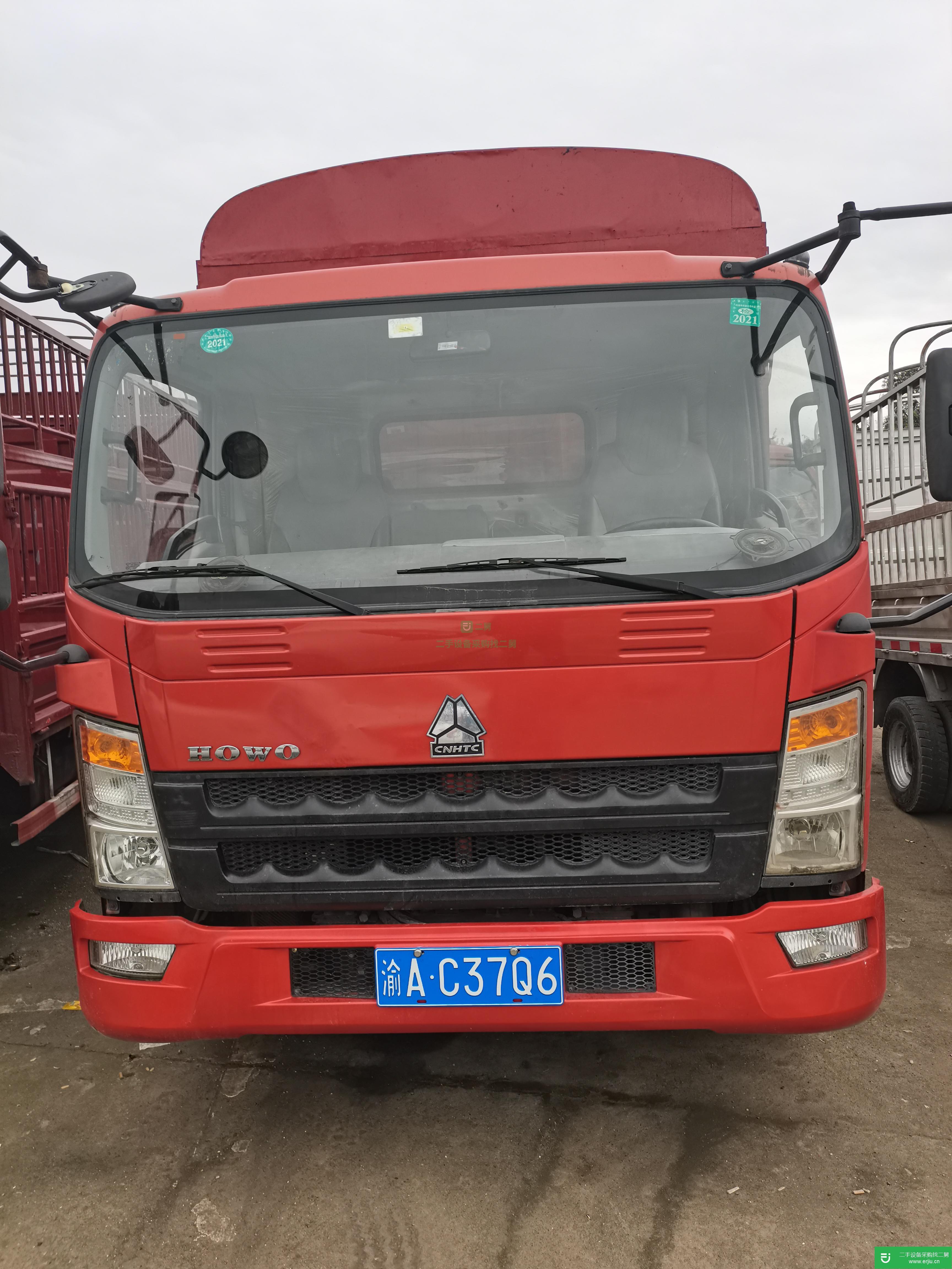 重慶出售二手重汽輕卡140馬力貨車(chē)