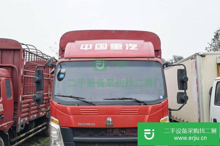 四川出售二手重汽冷藏車160馬力