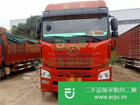 江西出售二手青島解放JH6460馬力平板車