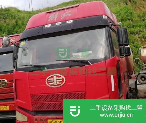 廣東出售二手一汽解放水泥運輸車