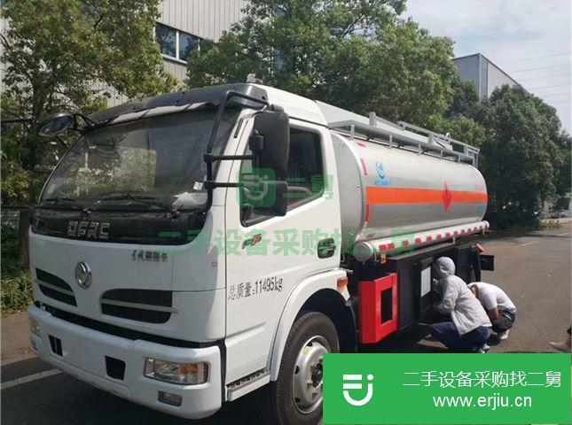 湖北出售二手東風8噸油罐車手續齊全