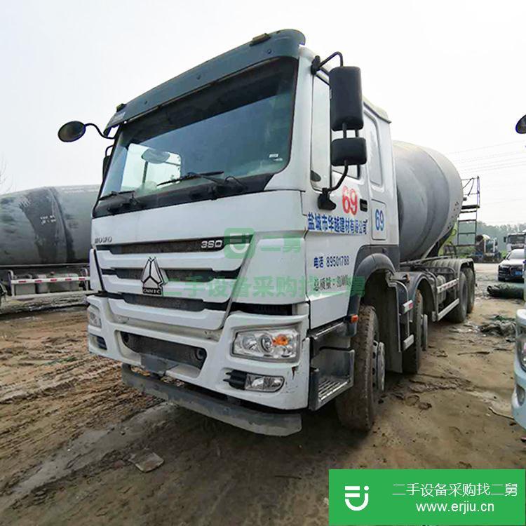 山東出售二手豪沃大20方攪拌車
