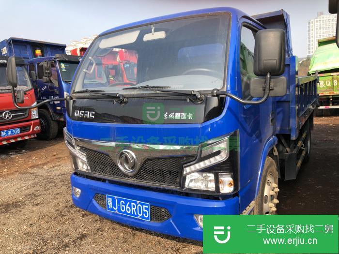 江蘇出售二手東風福瑞卡110馬力自卸車